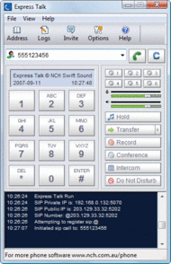 Express Talk VoIP Softphone screenshot